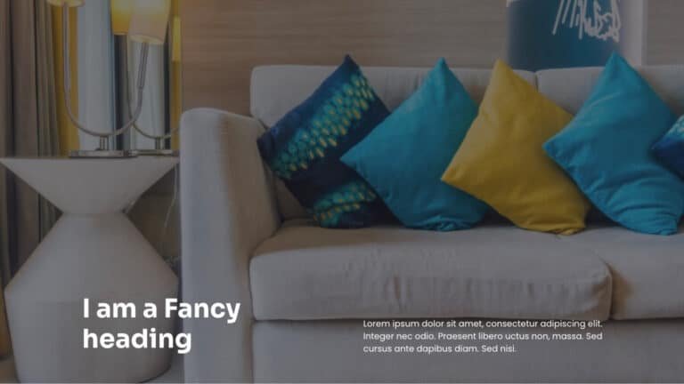 section reveal animation bricks builder