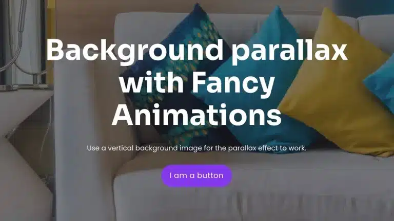 Basic parallax template